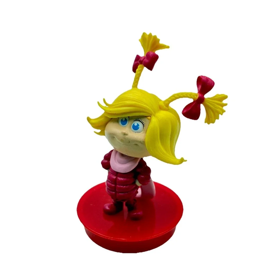 Cindy Lou Who How The Grinch Stole Christmas Toy Figure Cake Topper